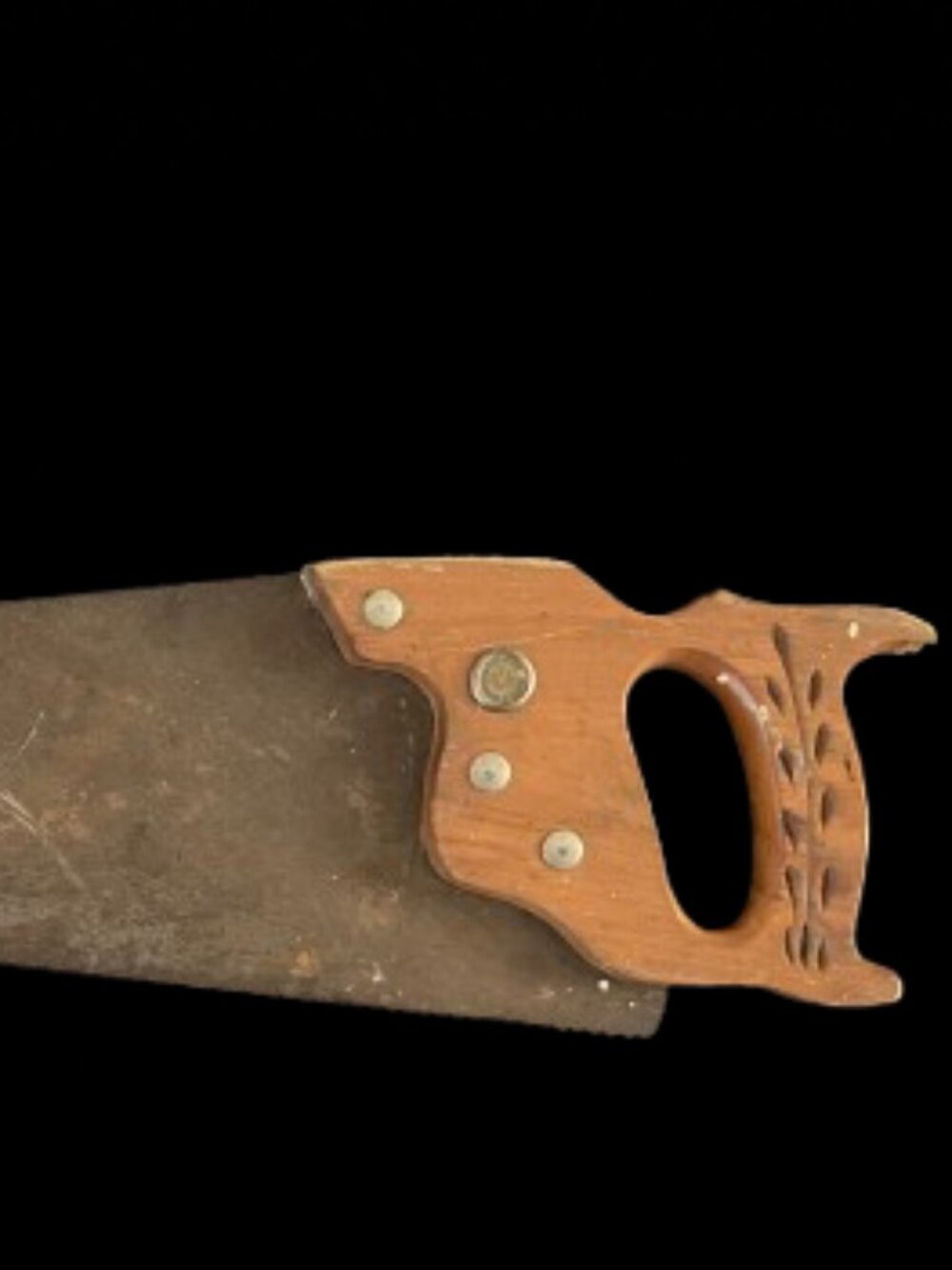 Vintage Warranted Superior Hand Saw